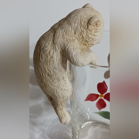 Vintage Hen-Feathers Climbing Hanging Cats Figurines - Picture 3 of 6